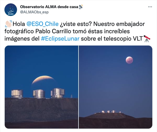 Así se vio el eclipse lunar "más largo del siglo"