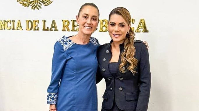 Evelyn Salgado Pineda y Claudia Sheinbaum coordinan acciones para consolidar la paz en Guerrero