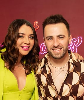 Daniela Luján y Martín Ricca