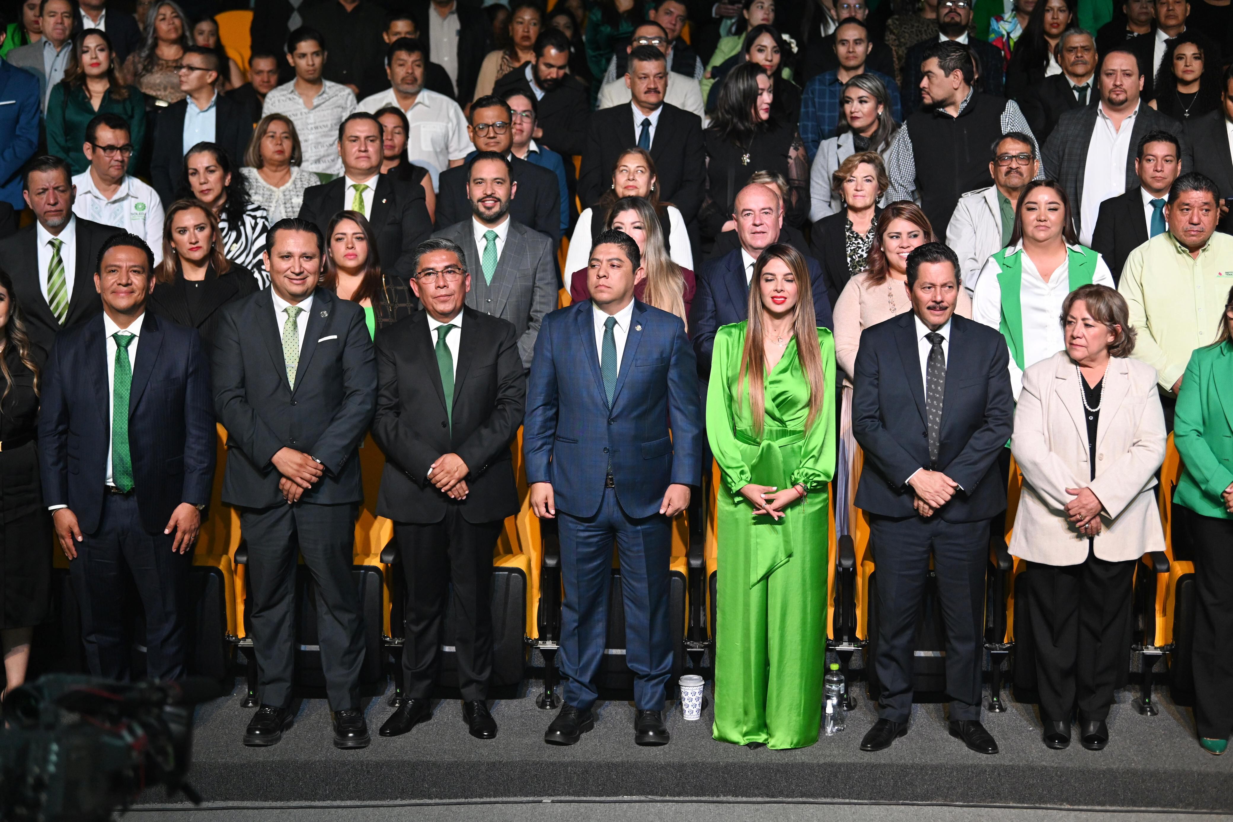 Ricardo Gallardo Cardona refrenda apoyo a Soledad de Graciano Sánchez y su nuevo alcalde.