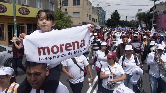 Militantes de Morena. Multas.