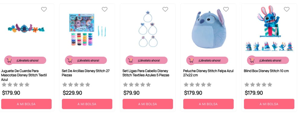 La nueva colección de Stitch en Miniso México
