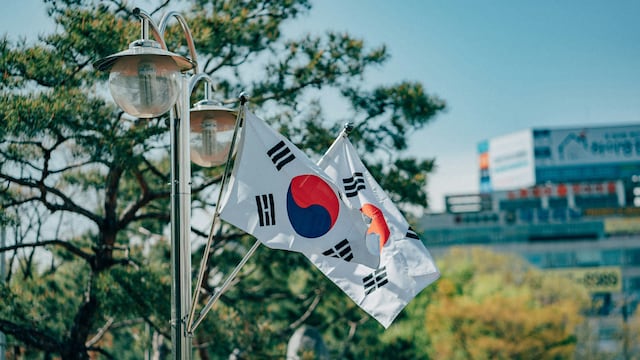 Bandera de Corea del Sur