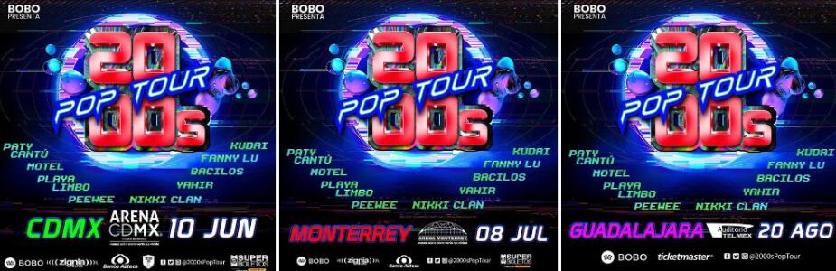 2000's Pop Tour