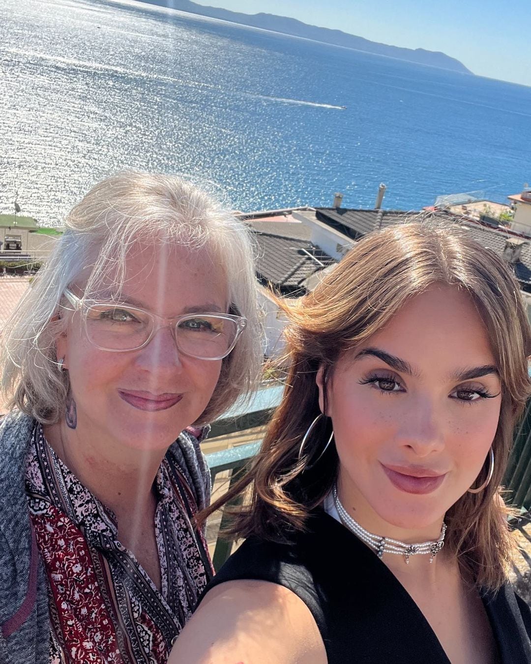 Gala Montes y su mamá Crista Montes