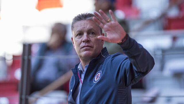 Peláez en su paso por Cruz Azul