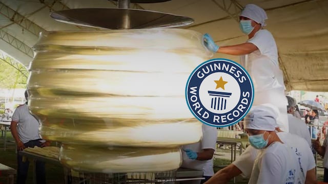 Pijijiapan rompe Récord Guinness con una gigantesca bola de queso de hebra