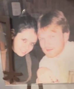 Primera foto de Maryfer Centeno y su esposo Carlos Marín