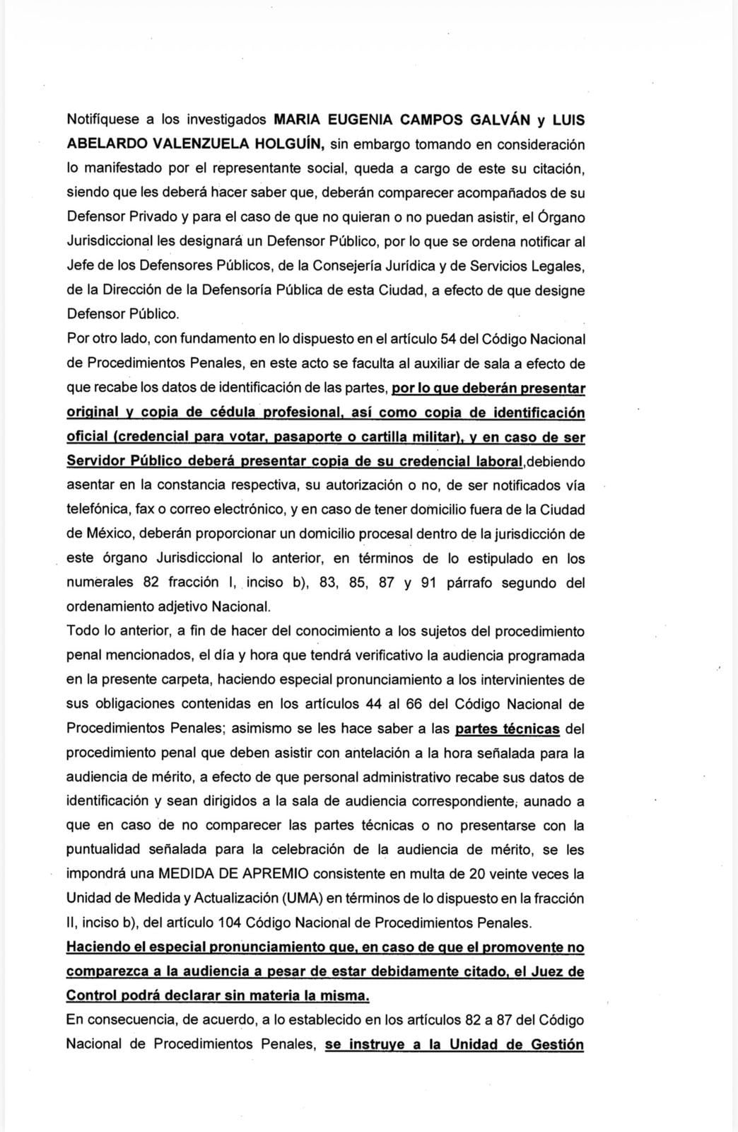 Javier Corral vs Maru Campos