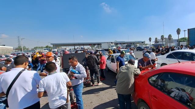 Movilización de transportistas del Estado de México