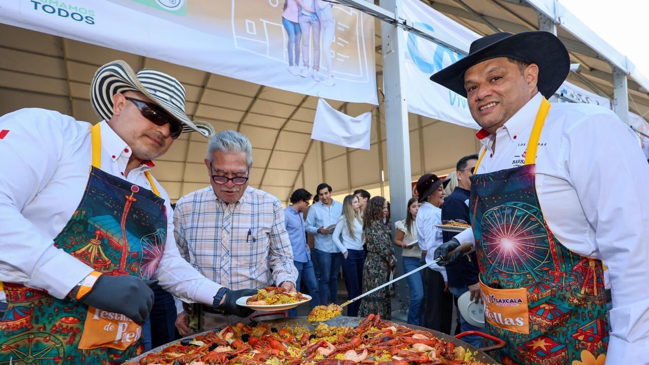 Festival de Paellas se consolida como una tradición culinaria en Tlaxcala, La Feria de las Ferias 2025