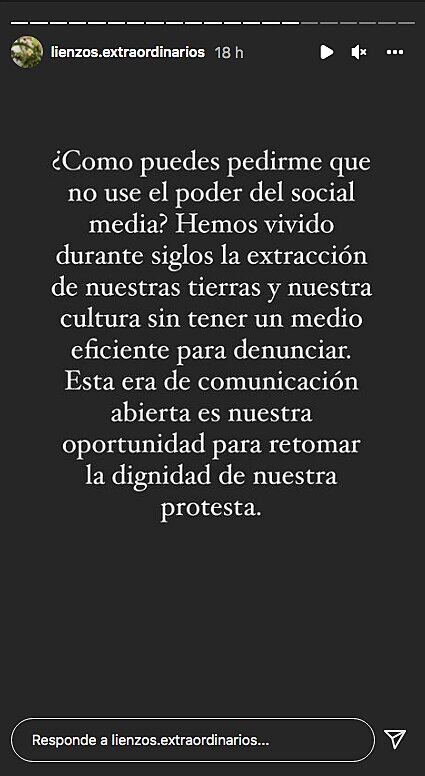 Conversación entre Lienzos extraordinarios y Morgan Sézalory