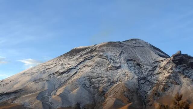 Volcán Popocatépetl el 9 de agosto
