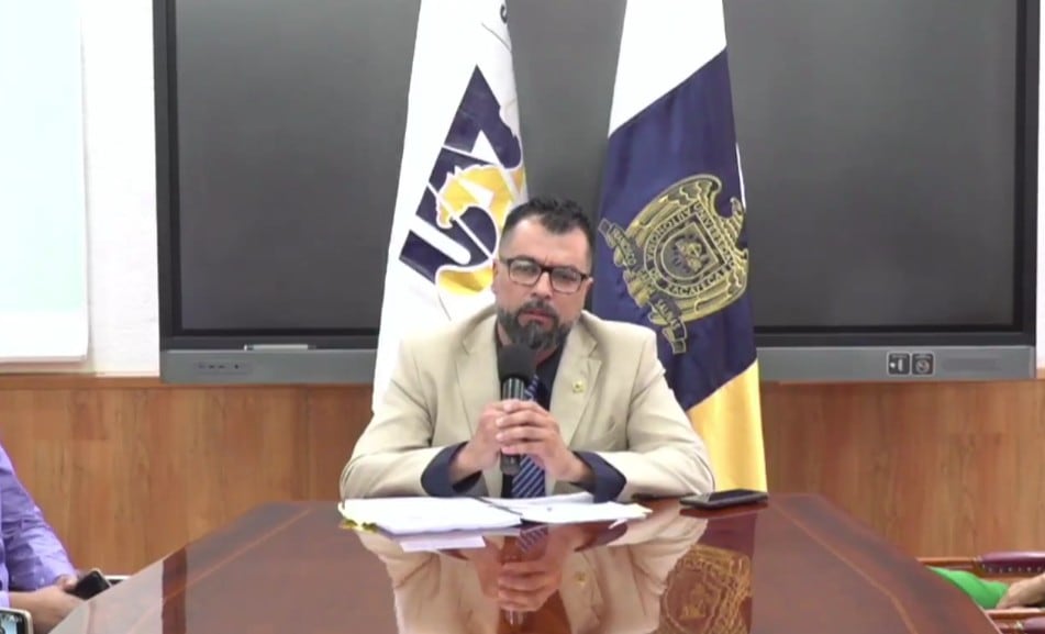 Rubén Ibarra Reyes, rector de la UAZ