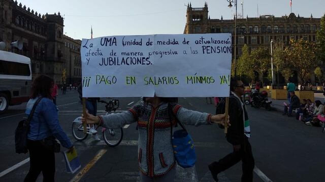 Manifestación CNTE zócalo 7 mar 19