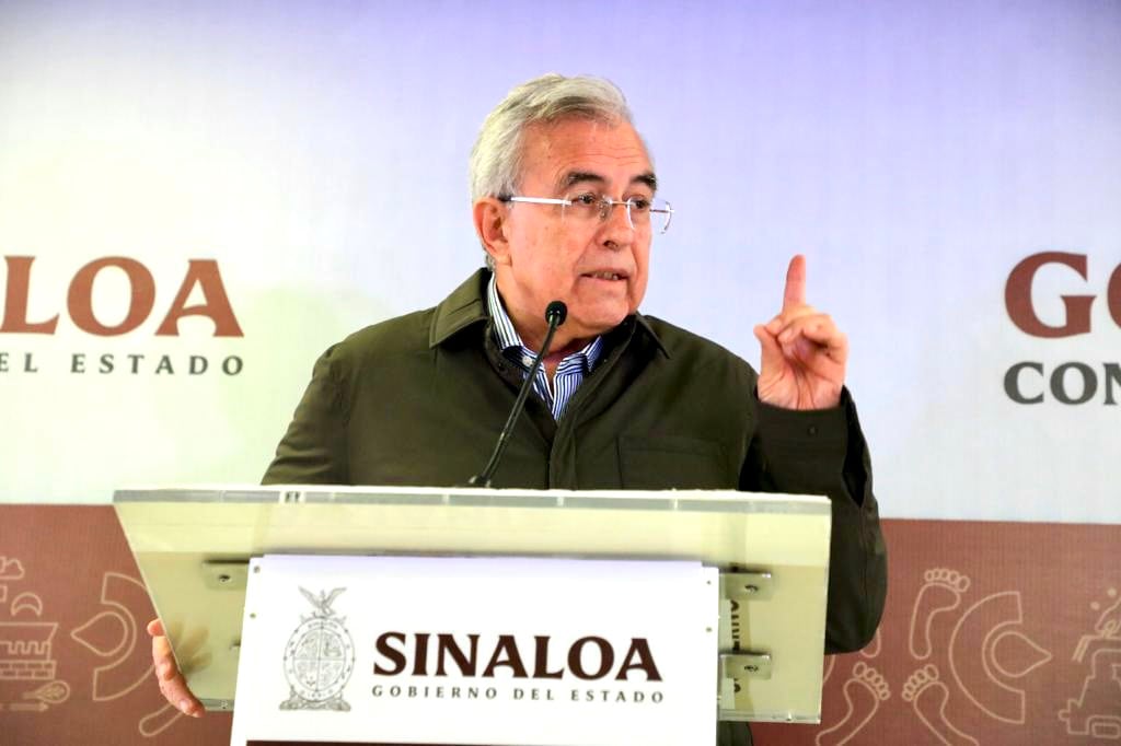 Gobernador Rubén Rocha en la última Semanera de 2022