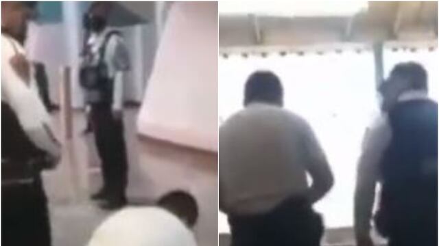 Hombre finge discapacidad para pedir limosna