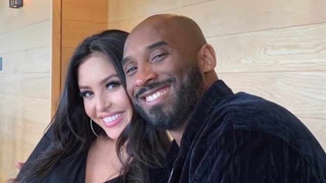 Kobe Bryant junto a su esposa Vanessa