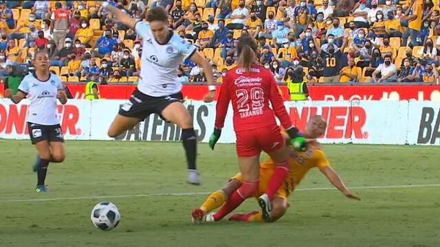 El momento de la lesión de María Tarango