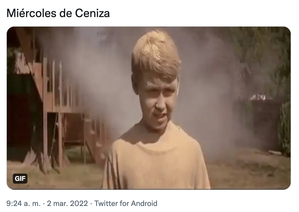 Memes del miércoles de ceniza