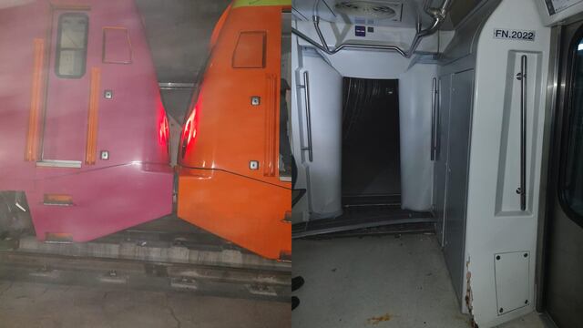 ¿Qué pasó en la Línea 12 del Metro CDMX? Dos vagones vacíos chocaron; no afectó el servicio