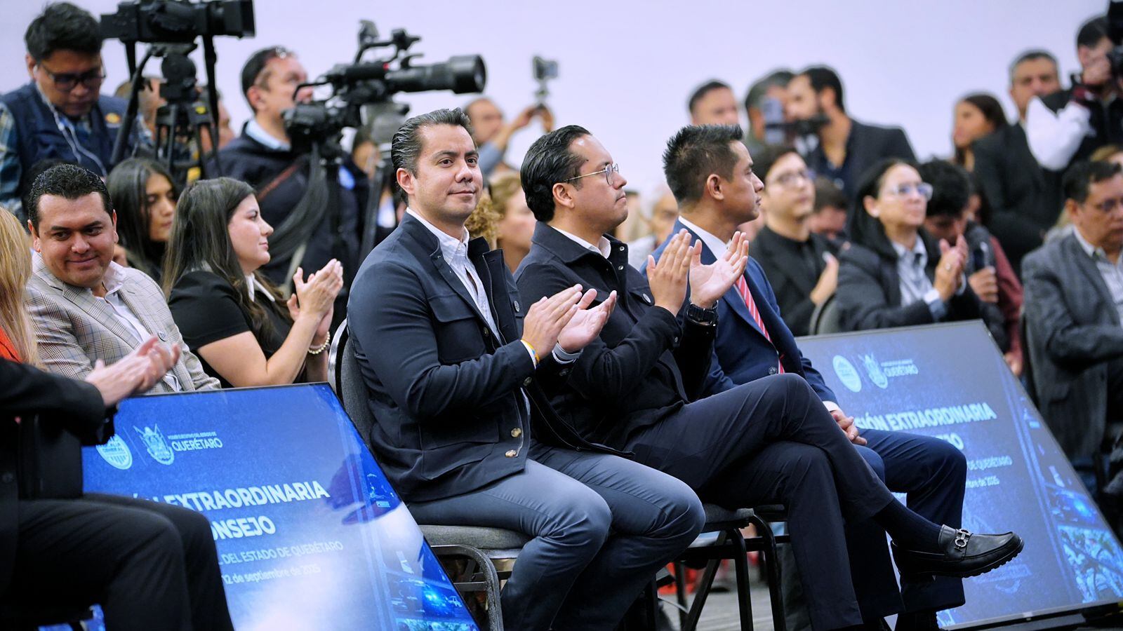 Felifer Macías presenta los avances de “Sinergia por Querétaro” junto a Mauricio Kuri