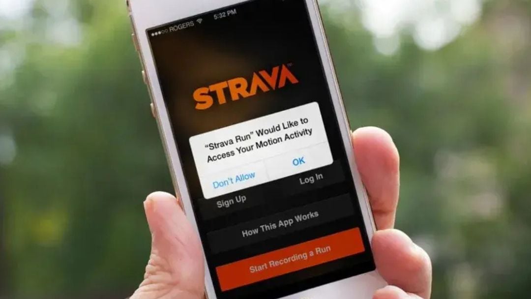 Así Strava dejó al descubierto el portaaviones Charles de Gaulle