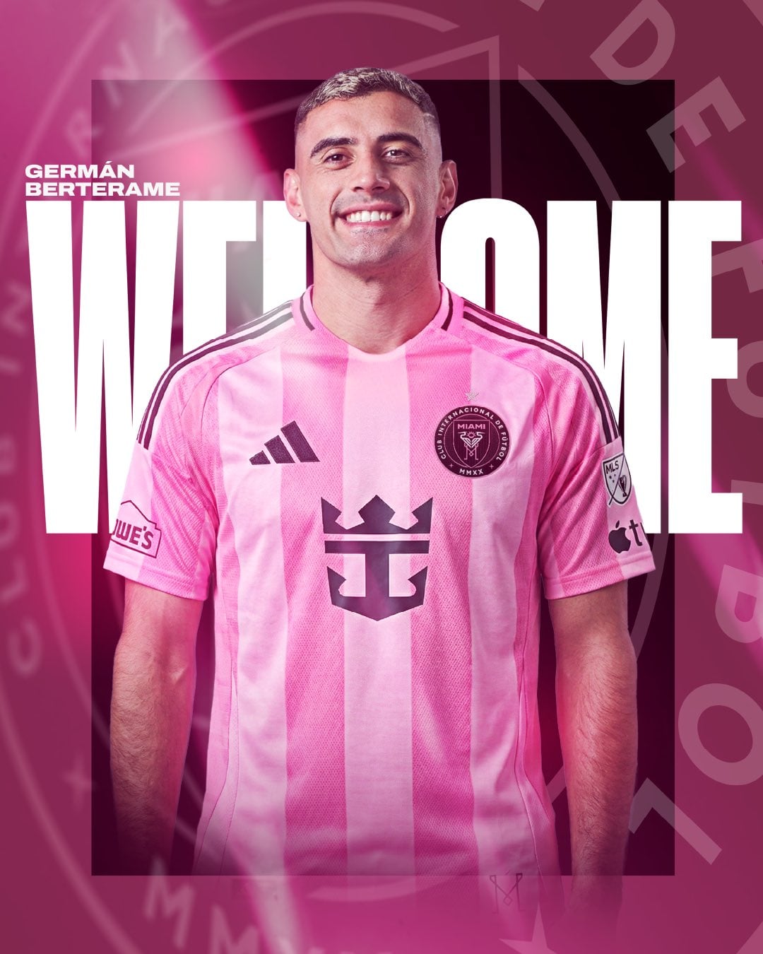 Germán Berterame con Inter Miami