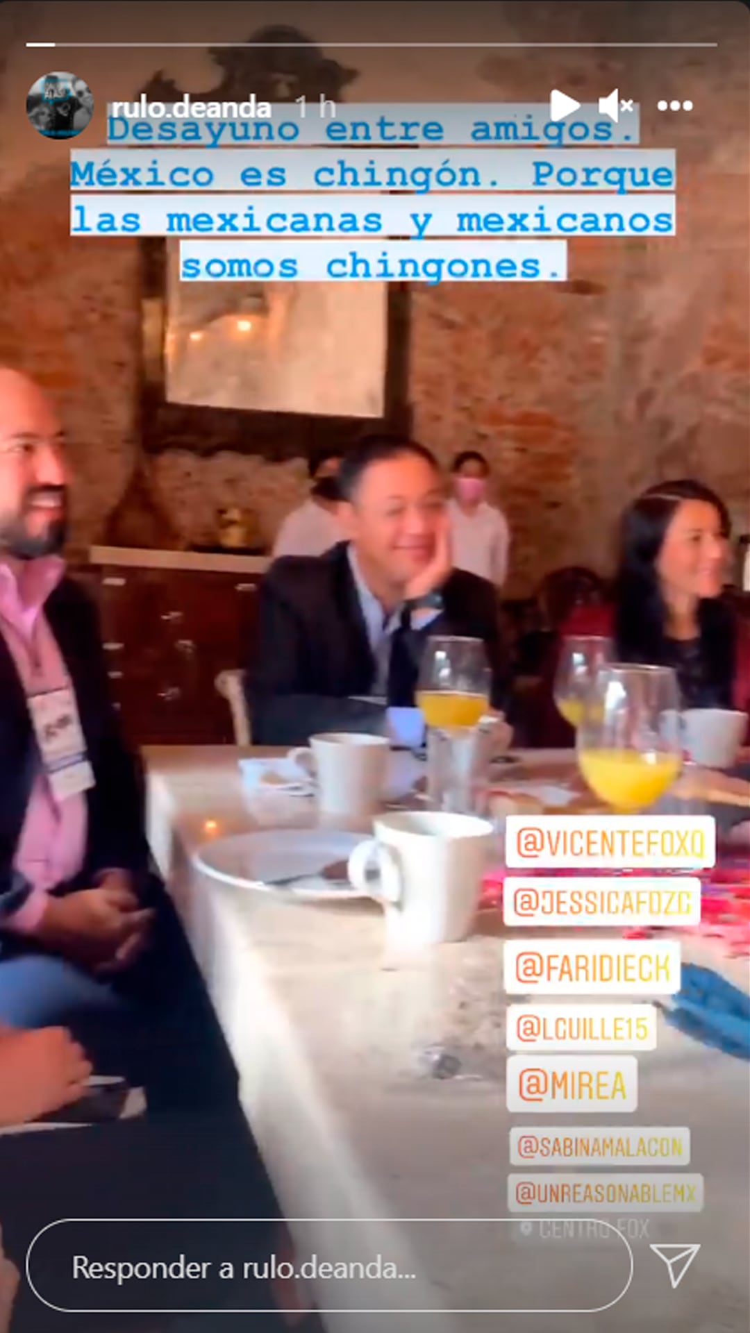 Captura de pantalla de Rulo de Anda/Instagram