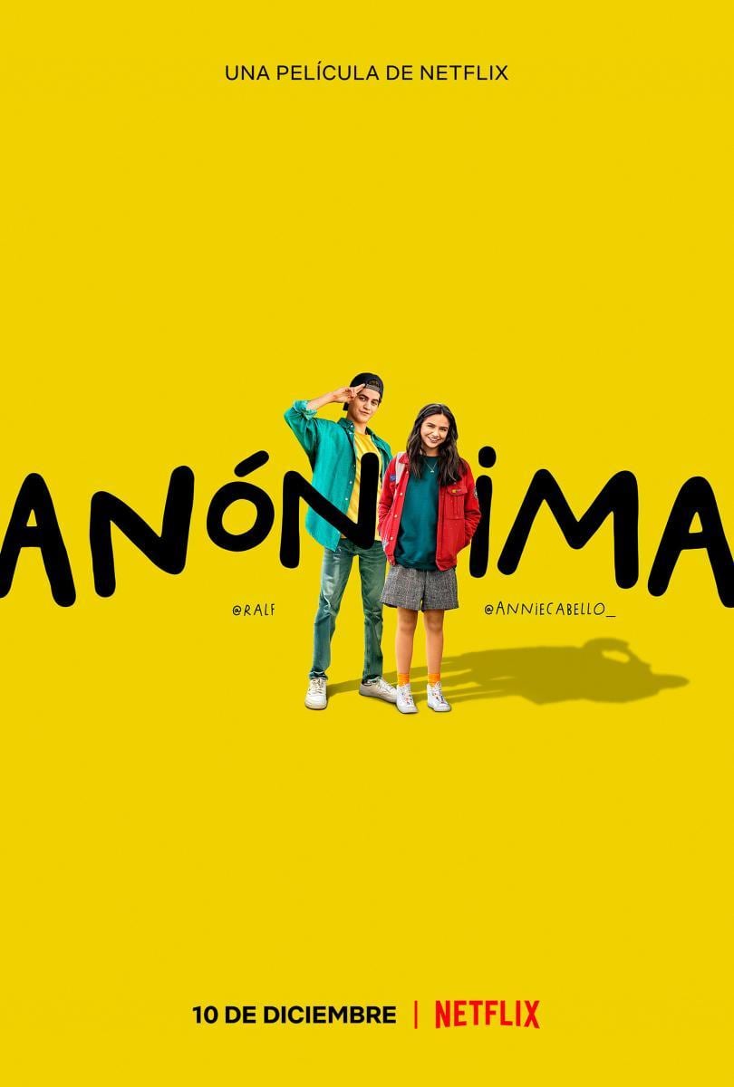 Póster de la película de Netflix: 'Anónima'