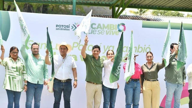 El mandatario potosino obtuvo un 62.7 por ciento de aprobación por parte de la ciudadanía.