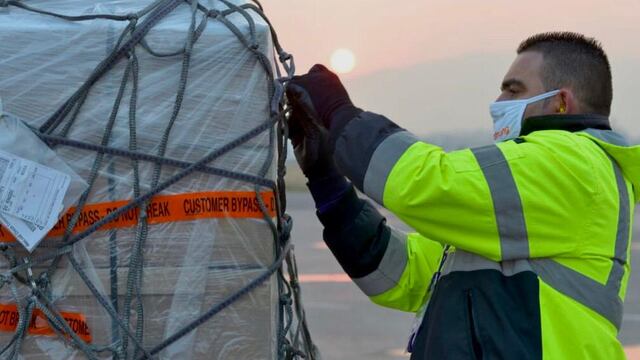 Llegada de ventiladores
