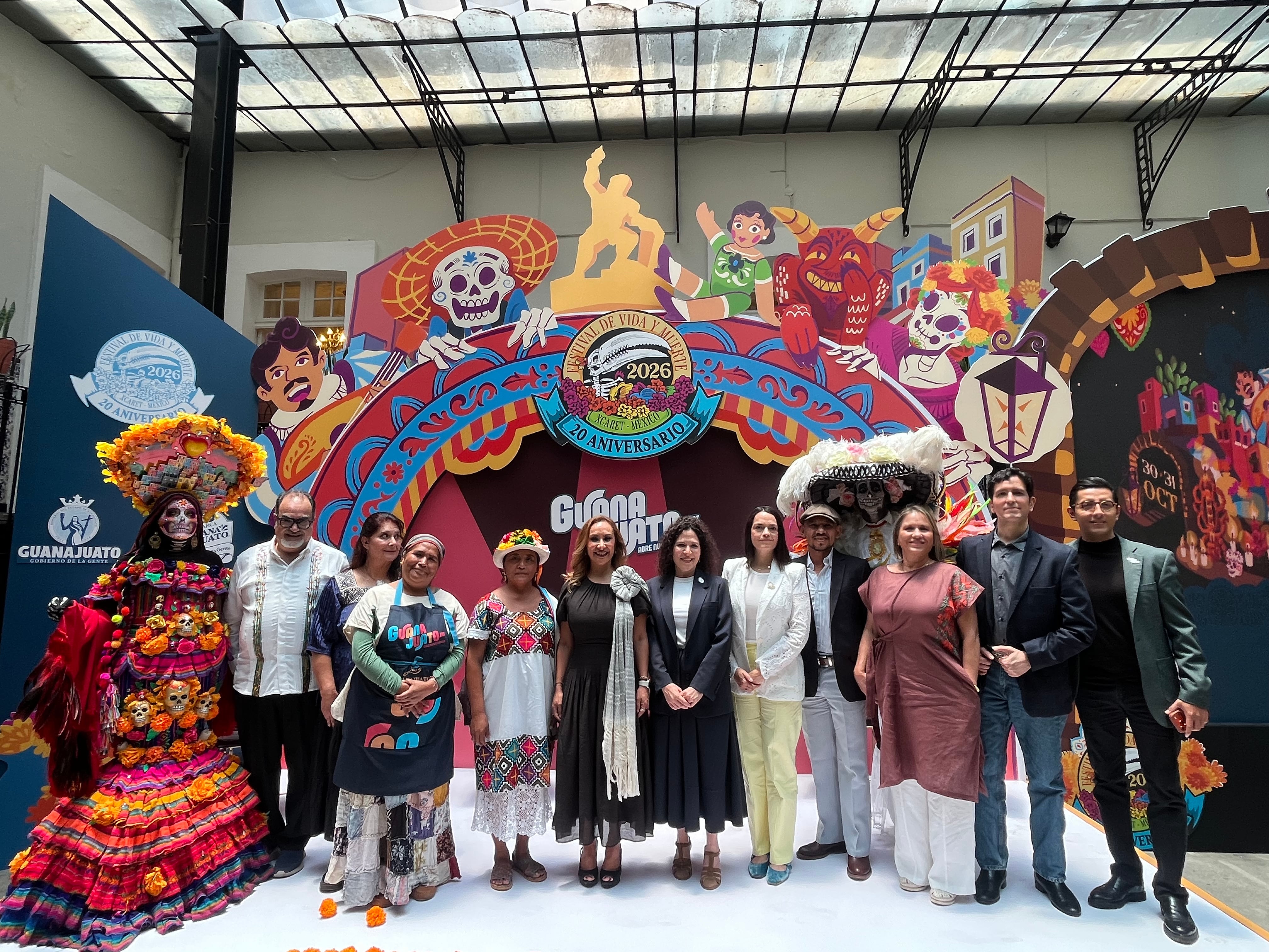 Grupo Xcaret anuncia Festival Vida y Muerte 2026 con Guanajuato como invitado