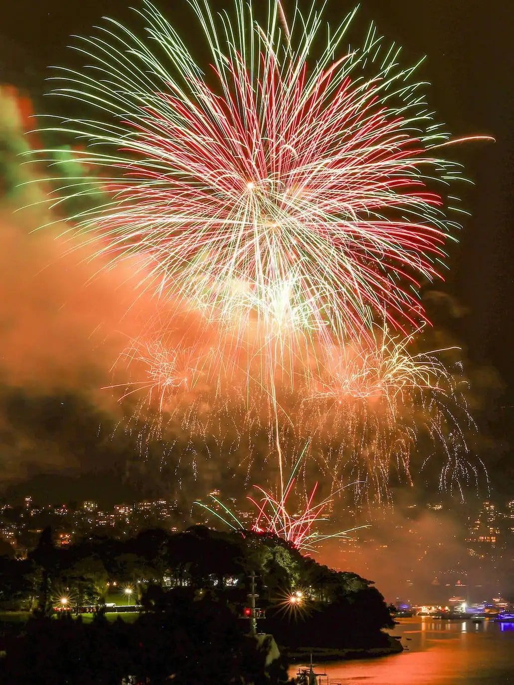 Llegó el Año Nuevo a Australia