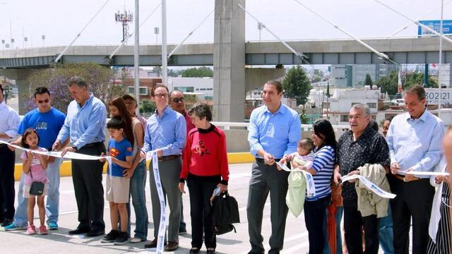 Inauguración del Nodo vial Atlixcáyotl 485.