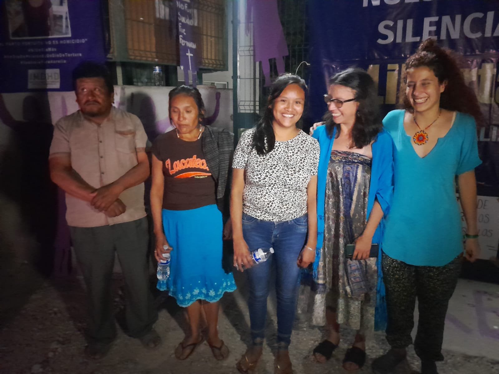 Aurelia García recupera su libertad tras pasar 3 años presa por aborto involuntario
