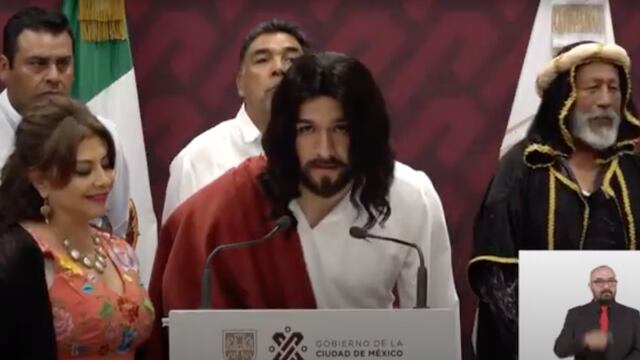 Vacaciones Semana Santa 2023: David Uriel, Jesucristo de la 180 Representación de Iztapalapa.