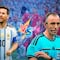 El fuerte reclamo de Messi al árbitro João Pinheiro en el Argentina vs Suiza