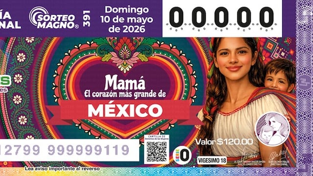 Lotería Nacional supera los 157 millones de pesos en Sorteo del Día de las Madres.