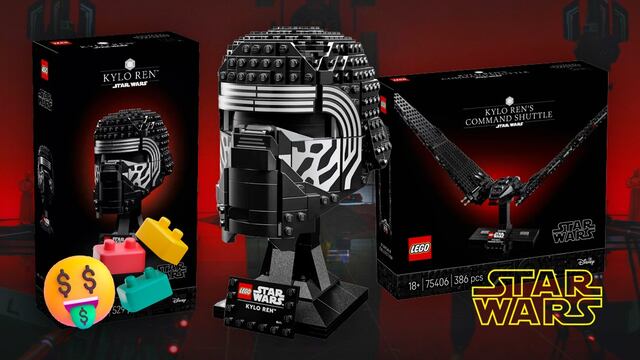 LEGO de Kylo Ren, de Star Wars