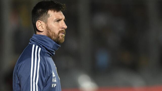 Messi se prepara para jugar la Copa América