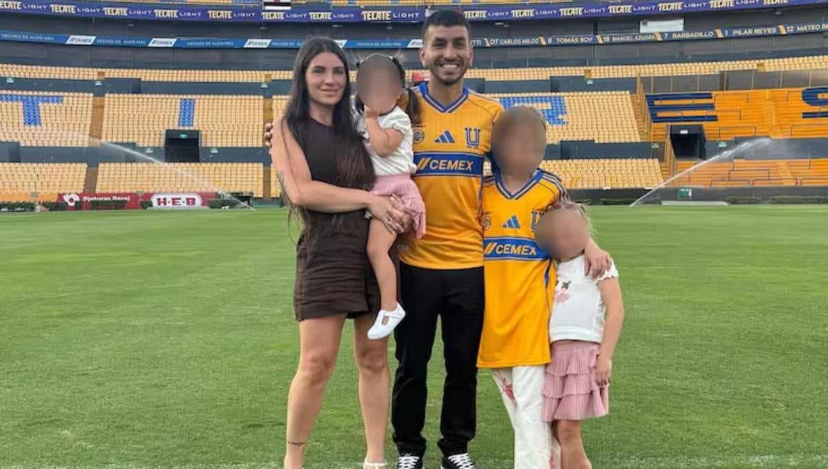 Sabrina Di Marzo, esposa de Ángel Correa y sus hijas