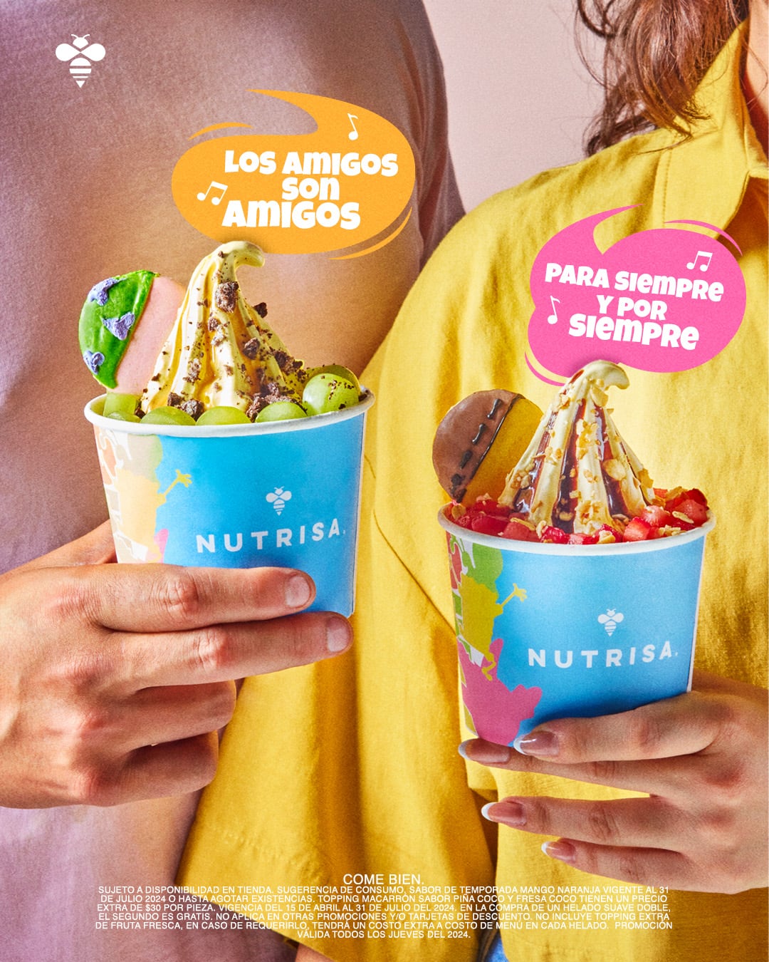 Nutrisa y Bob Esponja