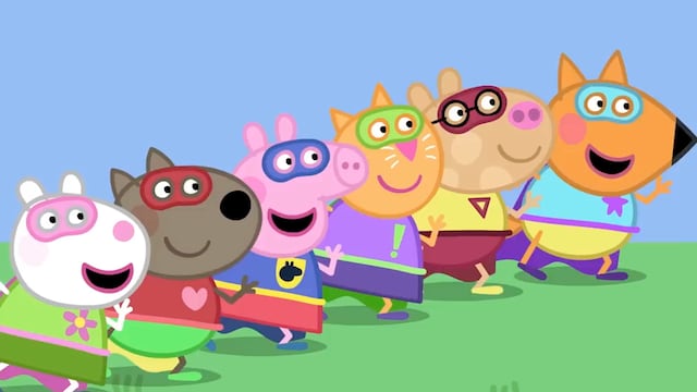 La escuela de superhéroes de Peppa Pig: 2 horas de capítulos en YouTube para ver en español por el Día del Cómic Gratis