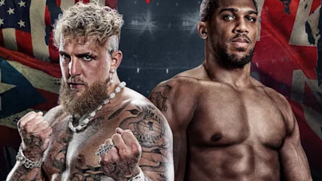 Jake Paul vs Anthony Joshua: Día, hora y canal para ver la pelea del influencer estadounidense