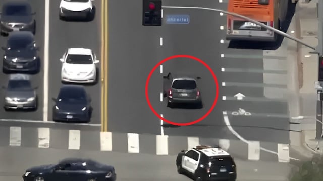 Persecución al estilo GTA en Los Ángeles