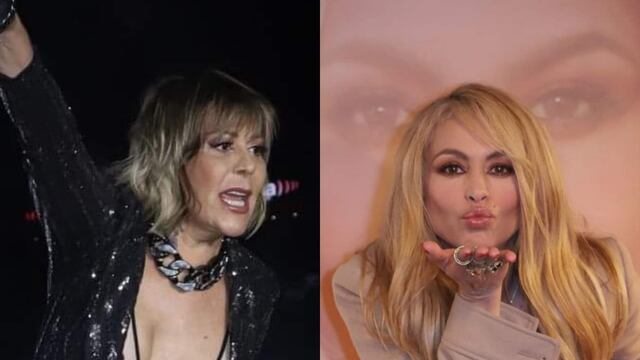 Alejandra Guzmán y Paulina Rubio.