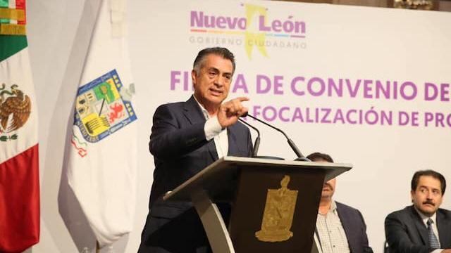 El gobernador de Nuevo León, Jaime Rodríguez 'El Bronco'.