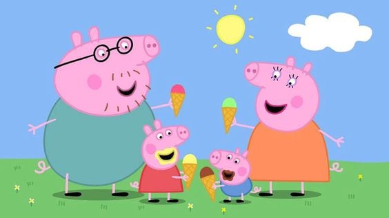 Peppa Pig ama el helado