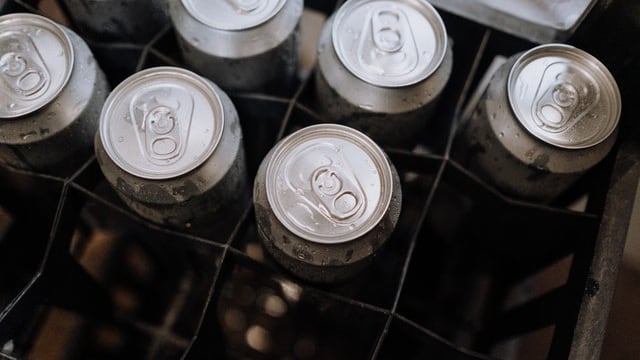 Latas de cerveza